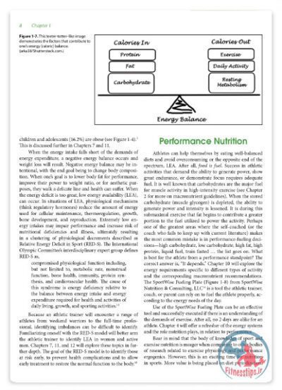 کتاب تغذیه بالینی در تمرینات ورزشی