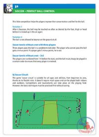 کتاب آموزش کنترل توپ در فوتبال به همراه تصاویر آموزشی