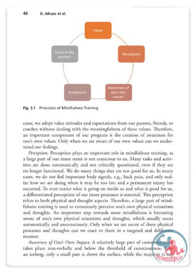 کتاب تمرین ذهن‌ آگاهی در ورزش برای بهبود عملکرد ورزشی